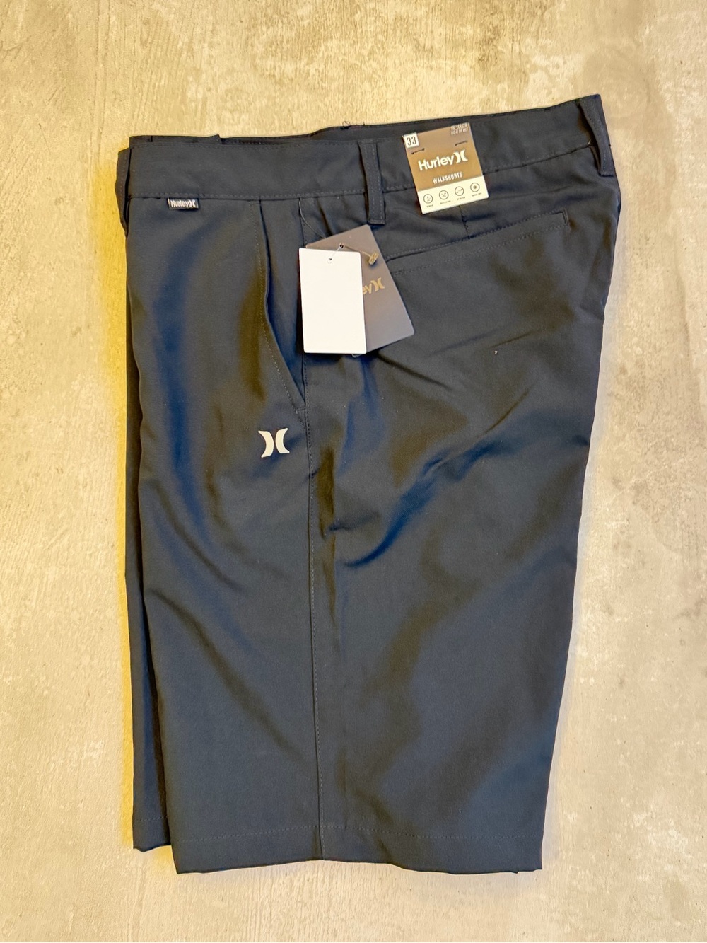 Hurley Men’s Black Chino-Style Pants
